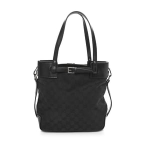 Gucci Monogram Small Bucket Tote Black