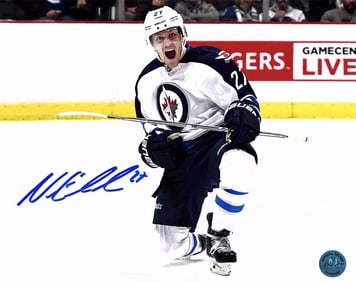 Nikolaj Ehlers Winnipeg Jets Autographed Goal