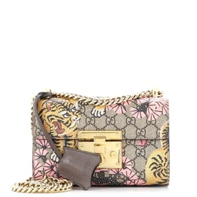 Gucci Padlock Shoulder Bag Bengal Print