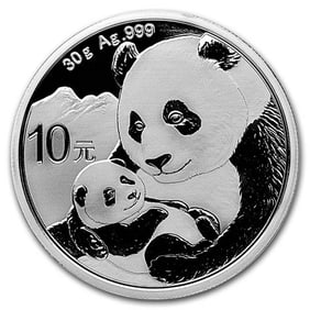 2019 China 30 gram Silver Panda