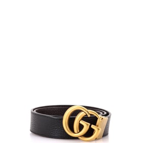 Gucci GG Marmont Reversible Belt Leather