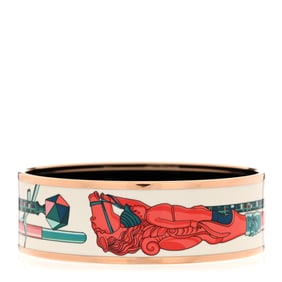 Hermes Enamel Printed Wide Les Cannes