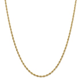 10k Yellow Gold 3 mm Semi-Solid