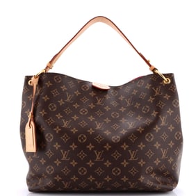 Louis Vuitton Graceful Handbag Monogram Canvas