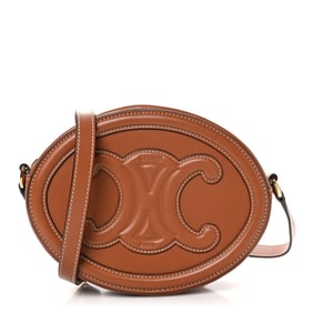 Celine Smooth Calfskin Cuir Triomphe Oval
