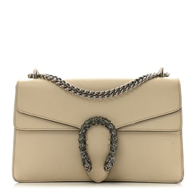 Gucci Textured Calfskin Crystal Small Dionysus