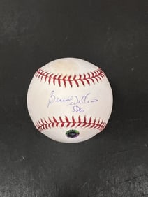 bernie williams signed official MLB baseball