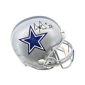 dak prescott dallas cowboys autographed signed
