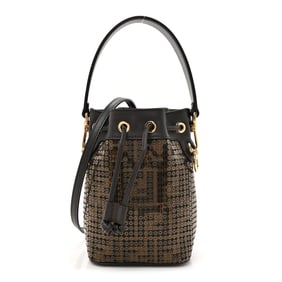 Fendi Fabric Jacquard Paillettes Vitello Seta