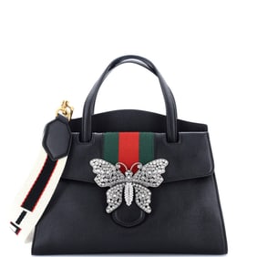 Gucci Totem Top Handle Bag Leather