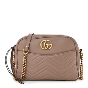 Gucci Calfskin Matelasse Medium GG Marmont