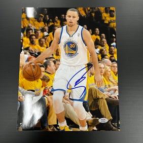 stephen curry signed 11x14 photo PSA/DNA