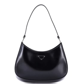 Prada Cleo Shoulder Bag Spazzolato Leather