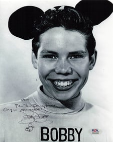 bobby burgess signed 8x10 photo PSA/DNA