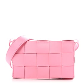 Bottega Veneta Lambskin Maxi Intreccio Small