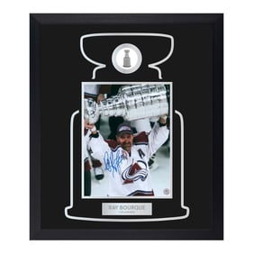 ray bourque signed colorado avalanche cup