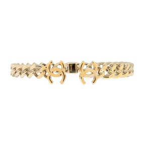Chanel CC Chain Link Choker Necklace