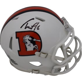 troy franklin autographed denver broncos 23