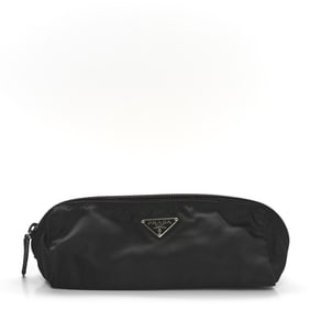 Prada Nylon Tessuto Cosmetic Pouch Black