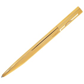 Bvlgari 18k yellow gold plated pen