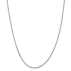 14k White Gold 1.65 mm Solid