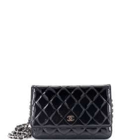 Chanel Wallet on Chain Quilted Patent