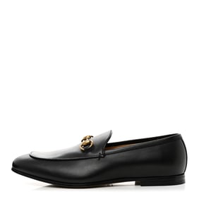 Gucci Calfskin Horsebit Mens Jordaan Loafers
