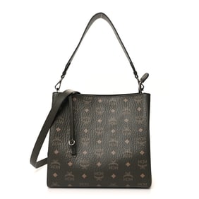Mcm Visetos Medium Aren Hobo Sea