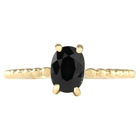 Sapphire Ring In 18K Yellow Gold