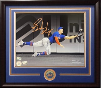 Brandon Nimmo Signed 11x14 Framed Photo