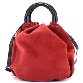 Loewe Bounce Bag Suede and Leather