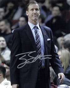terry stotts signed 8x10 photo JSA