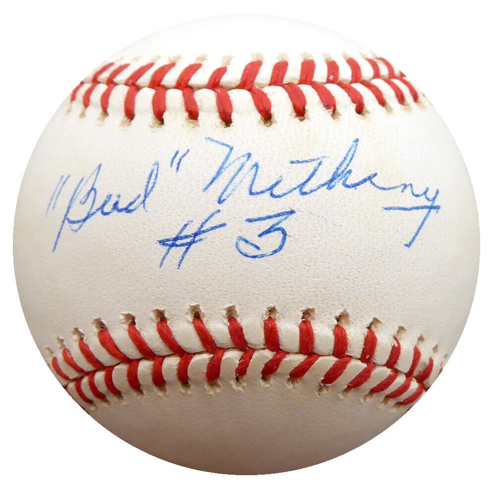 Bud Metheny Autographed AL Baseball New: Bud Metheny Autographed AL Baseball New York Yankees "#3" Beckett COA F27160 Bud Metheny Autographed AL Baseball New York Yankees "#3" Beckett COA F27160 SKU no: RBJ7264639975512 Guidelines for Biddin