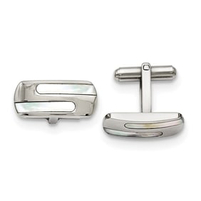 Stainless Steel Polished Mother of Pearl