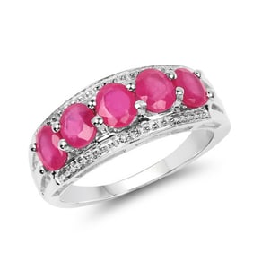 1.90 CT Glass Filled Ruby 14K