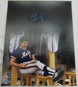 keith hernandez signed 16x20 photo JSA
