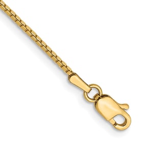 10K Yellow Gold 1.05mm Box Chain