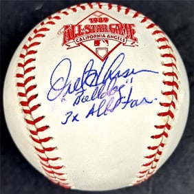 orel hershiser signed "bulldog, 3x as
