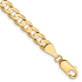 10K Yellow Gold 5.25mm Open Concave