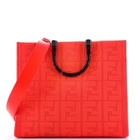 Fendi Sunshine Shopper Tote Zucca Technical