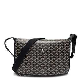 Goyard Goyardine Capetien Messenger Bag Black