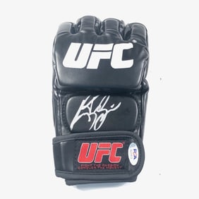 henry cejudo signed ufc glove PSA/DNA