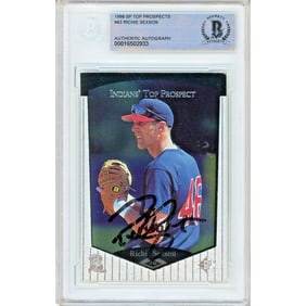 richie sexson cleveland indians signed 1998
