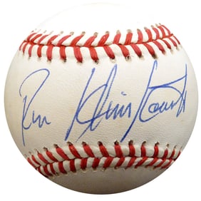 Ron Klimkowski Autographed AL Baseball New