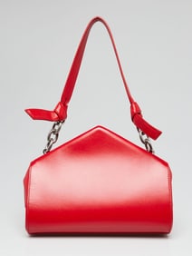 Bottega Veneta Red Leather The Tip