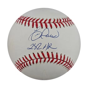 eric davis cincinnati reds autographed signed