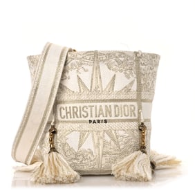 Christian Dior Canvas Embroidered Reve dInfini