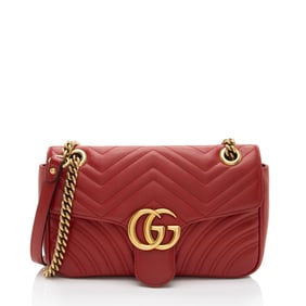 Gucci Matelasse Leather GG Marmont Small