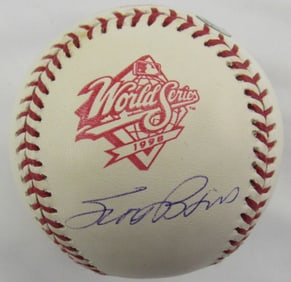 scott brosius signed auto 1998 WS