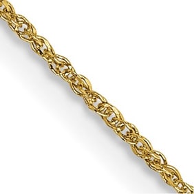 14K Yellow Gold .70mm Ropa Chain